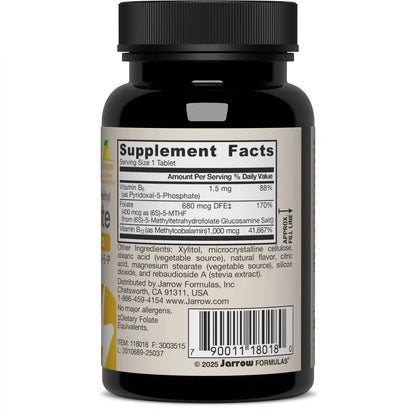 Methyl B-12 & Methyl Folate Lemon