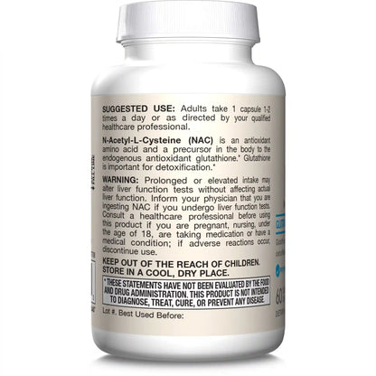 N-A-C (N-Acetyl-L-Cysteine) (2-Pack)