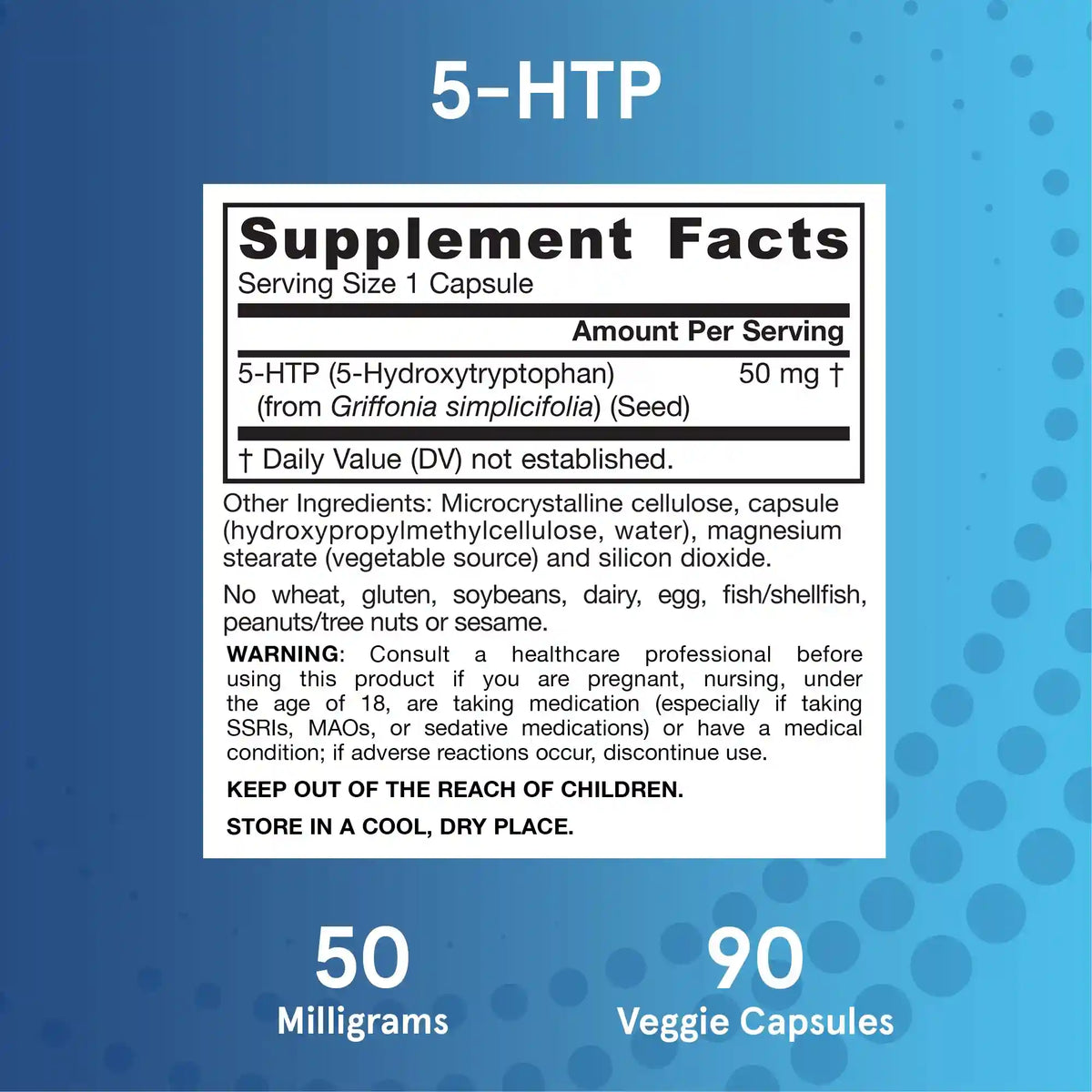 Five (5)-HTP - 50mg