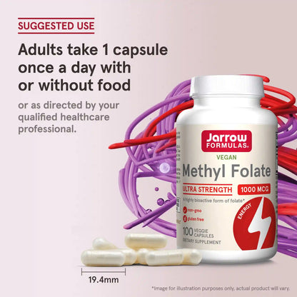 Methyl Folate - 1000mcg