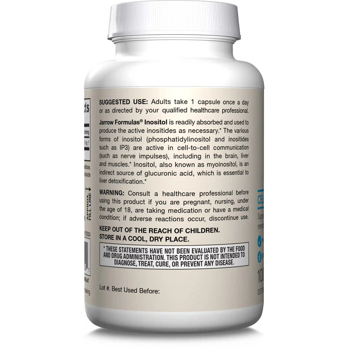 Inositol - 750mg Veggie Capsules