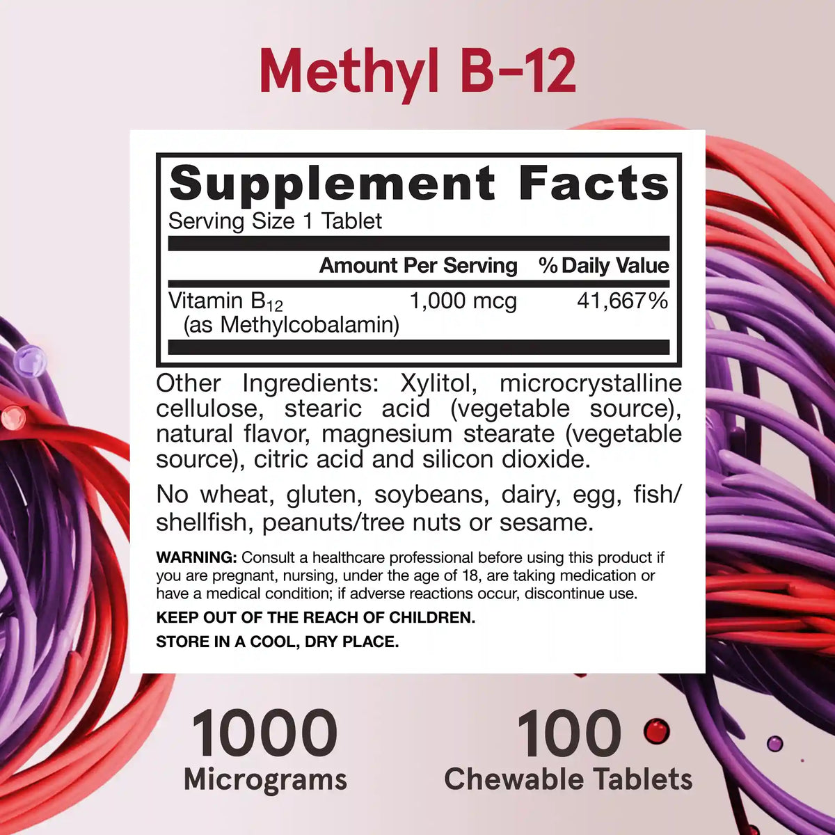 Methyl B-12 Lemon - 1000mcg (2-Pack)